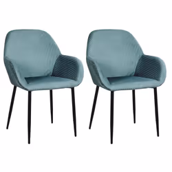 Altobuy 3663738019989, Fauteuil, Velours, Alessia, 560 mm, 600 mm, 850 mm