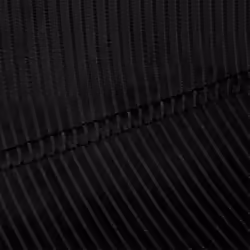 ALESSIA - Lot de 6 Chaises Velours Côtelé Noires - Vue supplémentaire 7