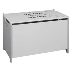 Altobuy - izarra - Coffre à Jouets Enfant Motif Etoiles - Blanc