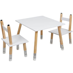 LAPIS - Ensemble Table et 2 Chaises Enfant Base Crayons