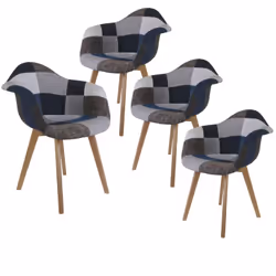 Altobuy 3663738021135, Fauteuil, Tissu, Damas, 590 mm, 650 mm, 850 mm
