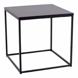 Altobuy 3663738021708, Table basse, Forme carrée, Noir