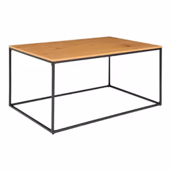 Altobuy 3663738021739, Table basse, Forme rectangulaire, Noir