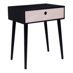 Altobuy 3663738021913 Table de nuit et table de chevet Table de nuit / chevet 1 tiroir(s) Noir