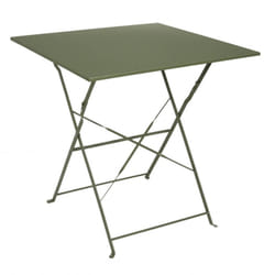 Malam - Table de Repas Carrée Pliante Kaki - Kaki