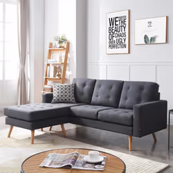 Altobuy 3663738022958 canapé 3 siège(s) Gris