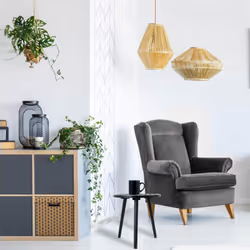 Altobuy - lisea - Table d'Appoint Ronde Plateau Noir et Doré - Noir