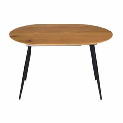 TENSO - Table Allongeable Plateau Aspect Bois