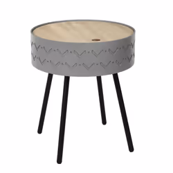 Altobuy 3663738024471, Forme arrondie, Gris