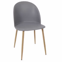 Maddy - Lot de 4 Chaises Scandinaves Grises - Gris