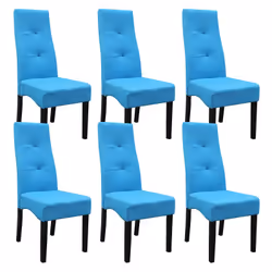 Altobuy 3663738025911, Tissu, Bleu, Bois, Intérieure, Dallas, 470 mm