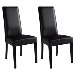 Altobuy 3663738026314, Simili-cuir, Noir, Bois, Bois, Intérieure, Torino
