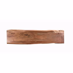 Jaipur - Banc 160cm Acacia et Métal Chromé Piètement u - Vue supplémentaire 5