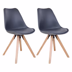 Altobuy 3663738027014, Simili-cuir, Gris, Bois, Bois, Intérieure, Nibben