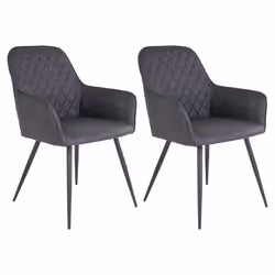 Altobuy 3663738027106, Fauteuil, Simili-cuir, Viby, 650 mm, 570 mm, 870 mm