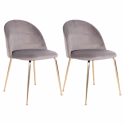 Altobuy 3663738027274, Velours, Gris, Métal, Métal, Intérieure, Meyrin