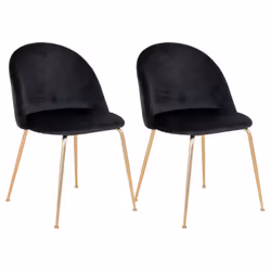 Altobuy 3663738027281, Velours, Noir, Métal, Métal, Intérieure, Meyrin