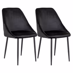 Altobuy 3663738027397, Velours, Noir, Acier, Métal, Intérieure, Tinto