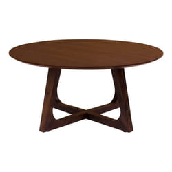 Altobuy 3663738028202 Table à café, latérale et de salon Table basse Forme arrondie