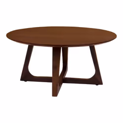 Altobuy 3663738028202 Table à café, latérale et de salon Table basse Forme arrondie