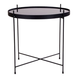 Altobuy 3663738028257 Table à café, latérale et de salon Table basse Forme arrondie