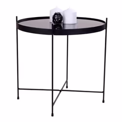 Altobuy 3663738028257 Table à café, latérale et de salon Table basse Forme arrondie - Vue supplémentaire 4