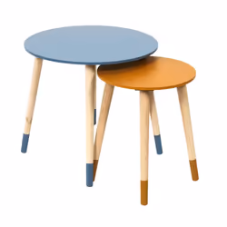 Altobuy 3663738028554, Forme arrondie, Bleu