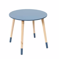 Altobuy - pony - Tables Gigognes Scandinaves Bicolores Bleu et Ocre - Bleu