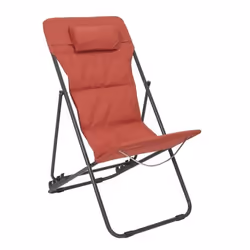 MALAM - Chilienne avec Têtière Tissu Terracotta