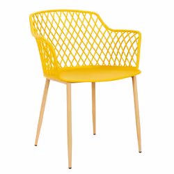 Altobuy 3663738030441 ensemble de meubles de jardin Jaune
