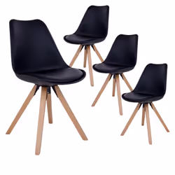 Altobuy 3663738031561, Simili-cuir, Noir, Bois, Bois, Intérieure, Nibben