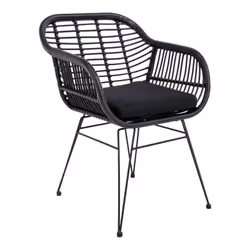 Altobuy 3663738032452 ensemble de meubles de jardin Noir