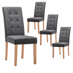 Altobuy 3663738032773, Tissu, Gris, Bois, Bois, Intérieure, Boston