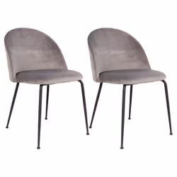 Altobuy 3663738034654, Velours, Gris, Métal, Intérieure, Meyrin, 520 mm