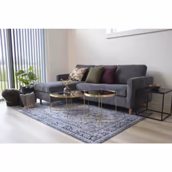 Altobuy 3663738035156 tapis de sol Tissu Blanc