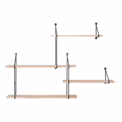Altobuy MELROSE, Autonome, Bois, Marron, Universel, 990 mm, 180 mm