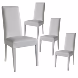 Altobuy 3663738035620, Simili-cuir, Blanc, Bois, Intérieure, Torino, 460 mm