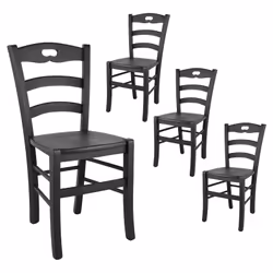 Altobuy 3663738039802, Noir, Bois, Intérieure, Suzy, 430 mm, 460 mm