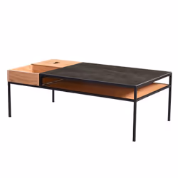 Altobuy 3663738039994, Table basse, Forme rectangulaire