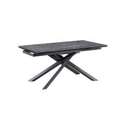 CRAIG - Table de Repas Allongable Plateau en Céramique