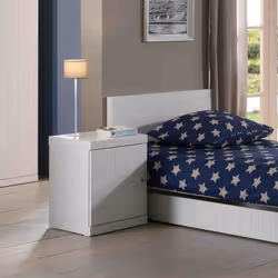 Altobuy 3663738041447 Table de nuit et table de chevet Blanc