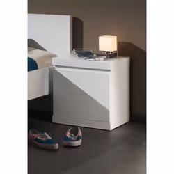 Altobuy 3663738041713 Table de nuit et table de chevet Blanc