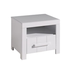 Altobuy 3663738041911 Table de nuit et table de chevet 1 tiroir(s) Blanc