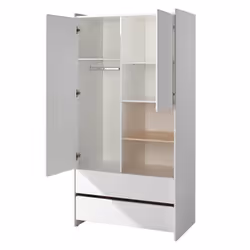 Altobuy BODHI WHITE 2 portes(s) Armoire