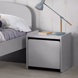 Altobuy 3663738043038 Table de nuit et table de chevet Gris