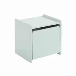 Altobuy 3663738043045, Table de chevet, Vert, Panneaux MDF, 400 mm, 360 mm, 410 mm