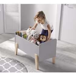 Altobuy 3663738043144 Boîte de rangement Panneaux MDF Gris