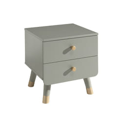Altobuy 3663738043397 Table de nuit et table de chevet 2 tiroir(s) Vert
