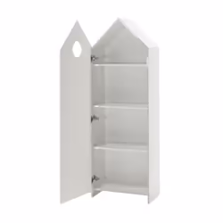 Havre - Armoire Cabane de Plage Rose 1 Porte - Rose