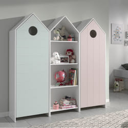 Altobuy 3663738043564 armoire de rangement pour enfant Rose